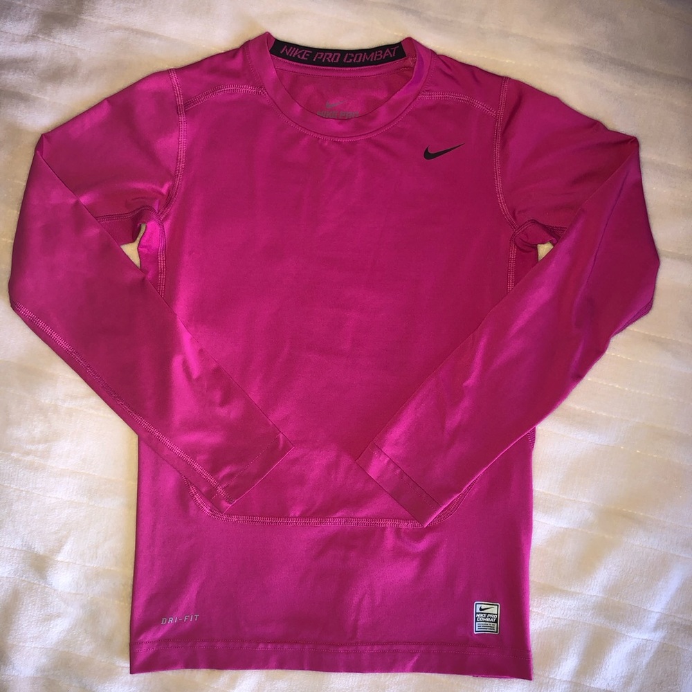 Nike youth pro combat compression top Dri-fit